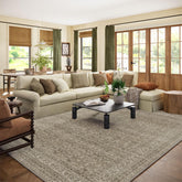 palohom front view of 9x12 rug showing full decorative pattern and room benefit