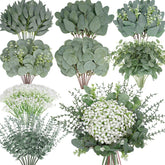Palonu front packaging showing 200 mixed eucalyptus stems and variety benefit