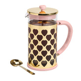 Paris Hilton front view pink press showcasing elegant design and countertop appeal