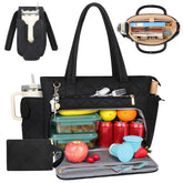 Partreko front view showing tote and organized pockets for streamlined commute
