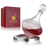 Paysky decanter front packaging showing elegant gift presentation and protection