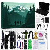 PBJWBDS front packaging showing 24-day survival advent calendar and clear layout