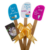 Perfect and Simple front packaging showing set and bow, gift-ready