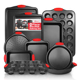 PERLLI full set front view showing all ten pieces and storage benefit