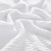 PHF muslin blanket front view showing full king-size coverage and breathable comfort