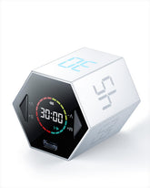 PIHEN Ticktime front view showing cube and display, clear visual timing