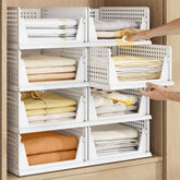 Pinkpum assembled 5-pack front view showing modular storage and quick setup