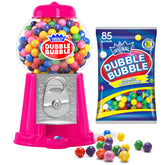 Playo front view of pink gumball machine showing compact design and fun aesthetic
