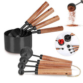 PRETTYFINE front view of full 8-piece set showing modern design and storage benefit