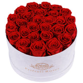 Prifroti front view luxury box showing elegant gifting presentation and lasting beauty