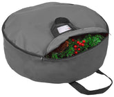 Primode front view of wreath bag showing full 48-inch capacity and protection