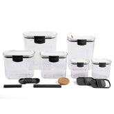 Progressive ProKeeper front view showing full 6-piece set and organized benefit