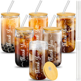 Purpeak front packaging showing six glass tumblers and accessories, ideal for group gifting