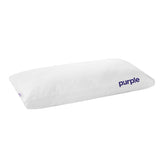 Purple Cloud pillow front view showing plush king size and inviting loft