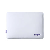 Purple DreamLayer pillow front view showing plush, cooling surface and supportive shape