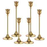 Pusenlan gold front view showing three-height set and elegant finish