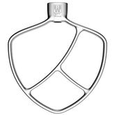 QAP flat beater front view showing full paddle and fit benefit
