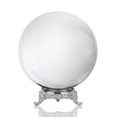 QFkris crystal ball front view showing clear K9 clarity and elegant display