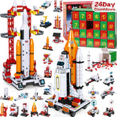 Qinline front packaging showing calendar design and festive rocket theme, encourages excitement