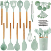 QMVESS front packaging showing full 35-piece set and holder, organized convenience