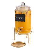 Quald front view with stand showing elegant display and easy serving