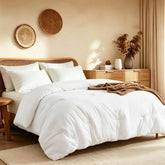 Quataly queen comforter front view showing full spread and cozy appeal