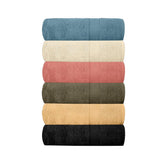 QUBA LINEN front packaging showing 6-piece towel set and benefits