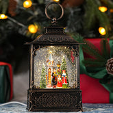 Qukulov front view showing choir scene and warm LEDs, creates cozy ambiance