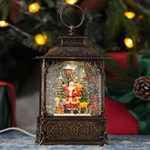 Qukulov front view of Santa and reindeer showing festive detail and charm