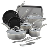 Rachael Ray front packaging showing set and benefits of coordinated cookware