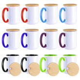 RAINBOWTIE front view of boxed 12-piece mug set showing variety and protection