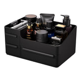 rasydyn front view matte black showing organized bottles and clean look