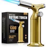 ravs front view torch showing solid copper body and durable build benefit