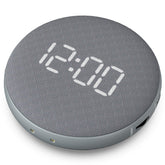 REACHER front view on nightstand showing clear display and bedside benefit