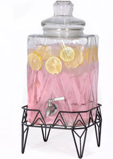 Redfern glacial ice front view showing elegant textured glass and polished look