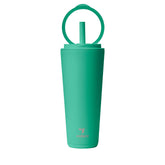 REDUCE Halo front view showing sleek 32 oz tumbler and ergonomic shape for portability
