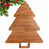 Renawe front view tree-shaped board showing festive design and sturdy size