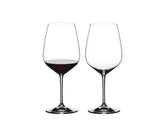 Riedel Extreme Cabernet front view showing bold shape and elegant rim
