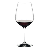 Riedel Extreme front view showing elegant diamond-shaped bowl and clarity benefits