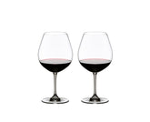 Riedel Vinum front view showing two glasses and brand clarity benefit