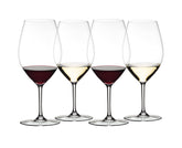 Riedel Wine Friendly XL front packaging showing set of four and capacity