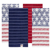 Ritz front packaging showing 250th anniversary towel set and patriotic design benefits