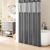 River Dream front view of packaged curtain showing ready-to-install convenience