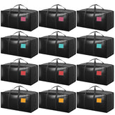 RMOHRO front view of 12-pack showing organized, heavy-duty moving bags benefit of bulk storage