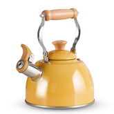 rockurwok front view yellow kettle showing compact design and cheerful color