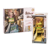 Rolife front packaging showcasing the complete book nook kit and contents