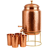 ROYAL SAPPHIRE front view on stand showing elegant copper finish and durable construction