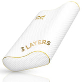 Royal Therapy front packaging showing pillow and certifications for trusted support