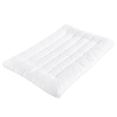 ROYALAY front view of slim 2.5 inch pillow showing low profile and clean finish