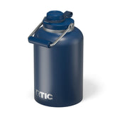 RTIC Outback Jug front view navy showing capacity and durable finish